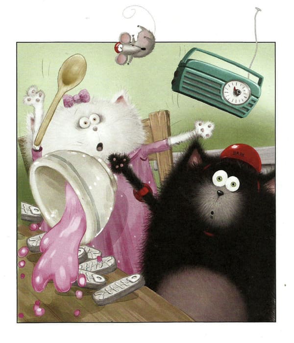 Котёнок Шмяк. Дождик, дождик, перестань!